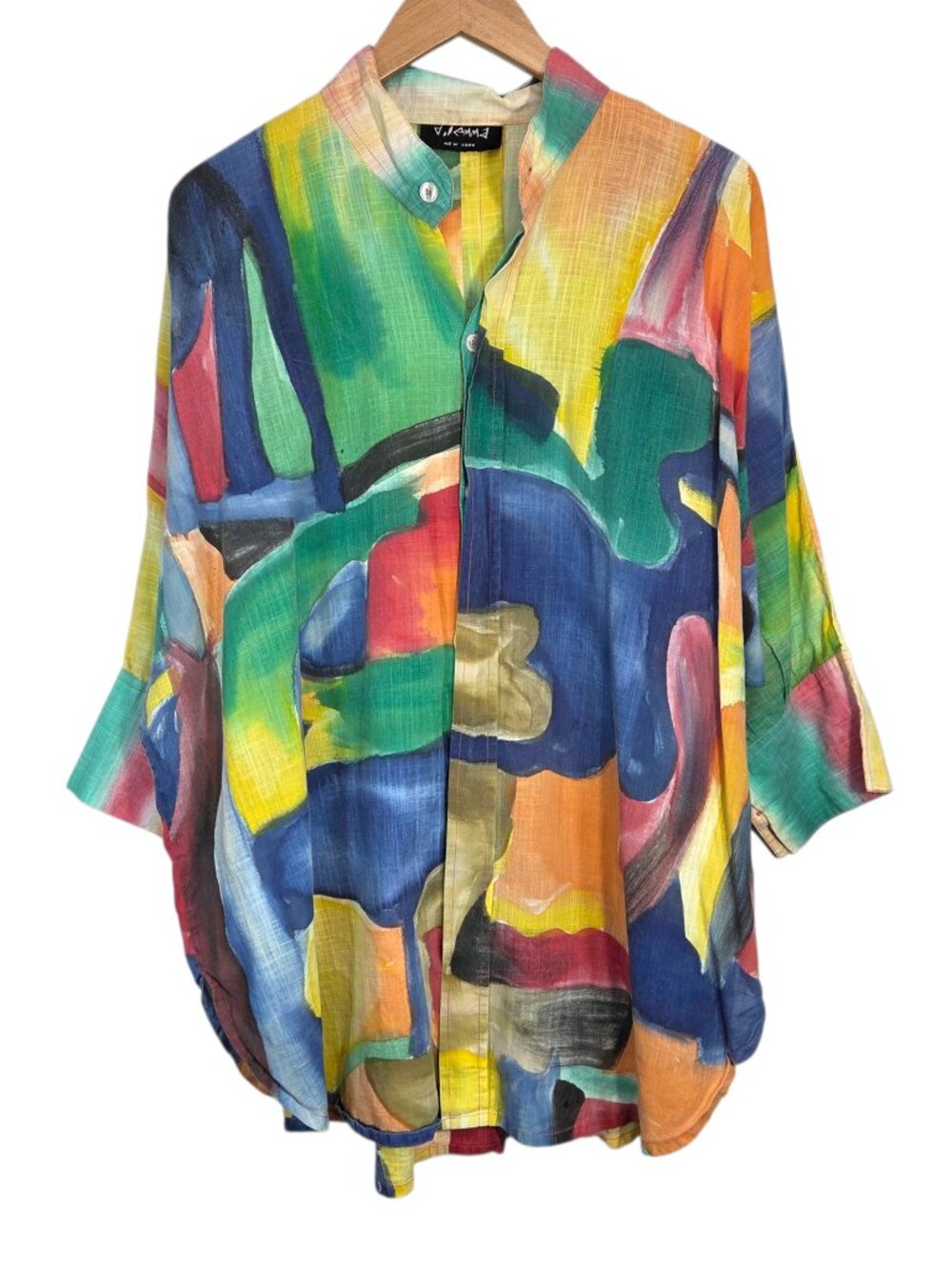 Dilemma New York Abstract Print Blouse